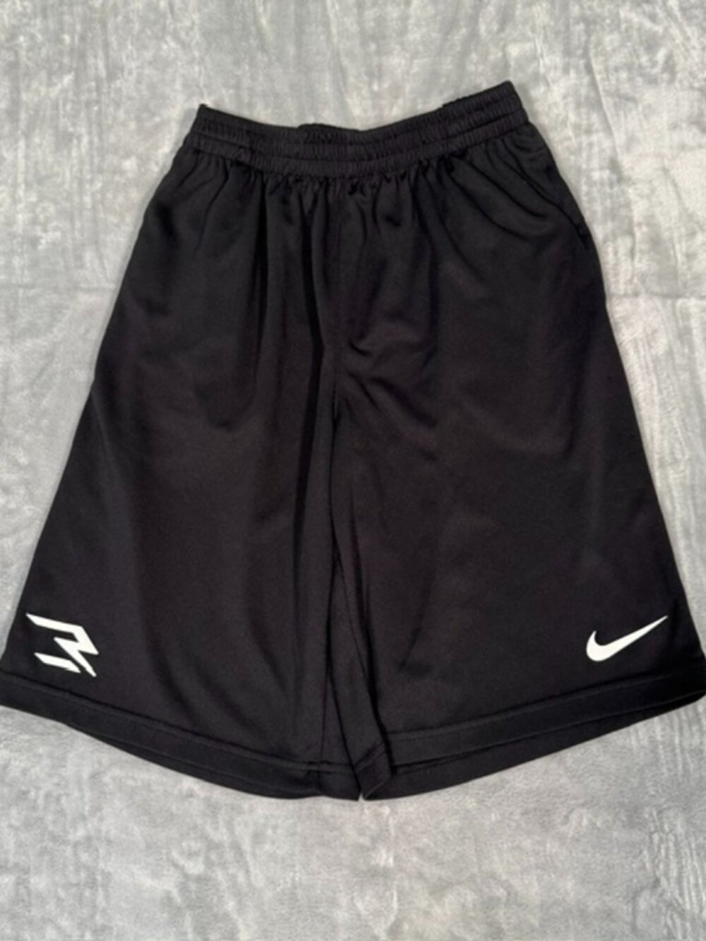 3BRAND Russell Wilson x Nike Boys Black Athletic Shorts XL 13-15